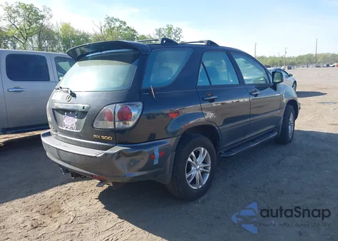2002 Lexus Rx 300 from USA, damaged, VIN JTJHF10U120253189